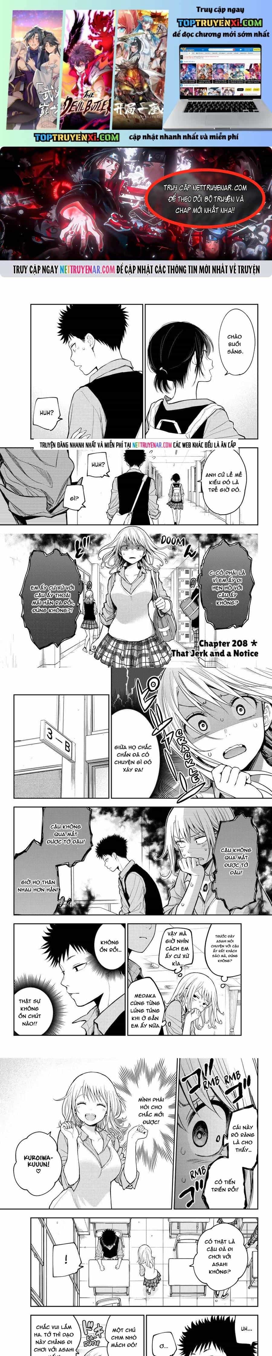 Kuroiwa Medaka Ni Watashi No Kawaii Ga Tsuujinai - Chương 208 - ảnh 2
