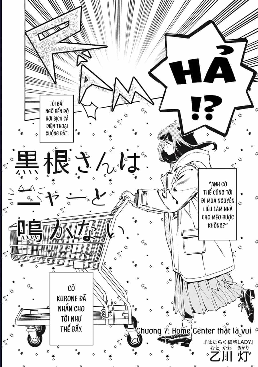 Kurone-San Wa Nyaa To Nakanai - Chương 7 - ảnh 2