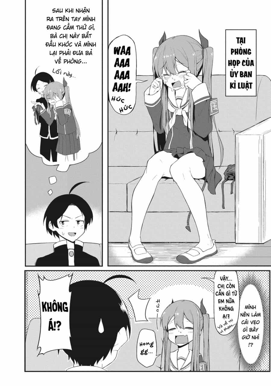 Kuso Zako Fuuki Iinchou Kaeri-Chan - Chương 1 - ảnh 12