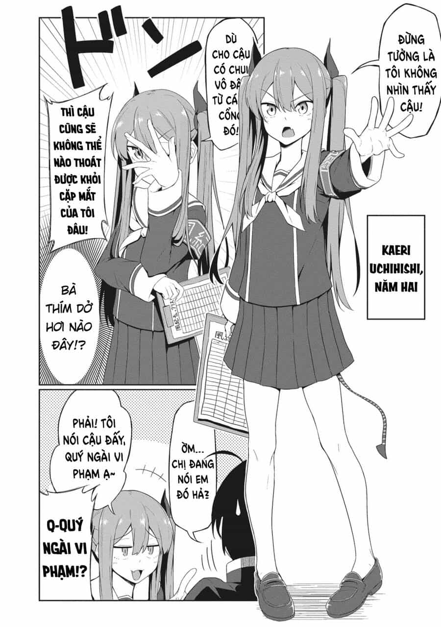 Kuso Zako Fuuki Iinchou Kaeri-Chan - Chương 1 - ảnh 4