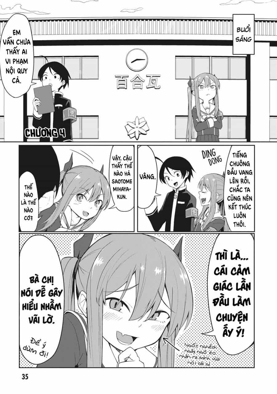 Kuso Zako Fuuki Iinchou Kaeri-Chan - Chương 4 - ảnh 2