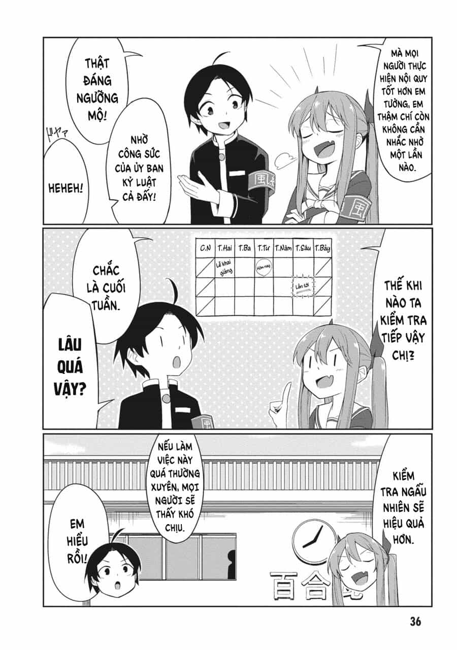 Kuso Zako Fuuki Iinchou Kaeri-Chan - Chương 4 - ảnh 3
