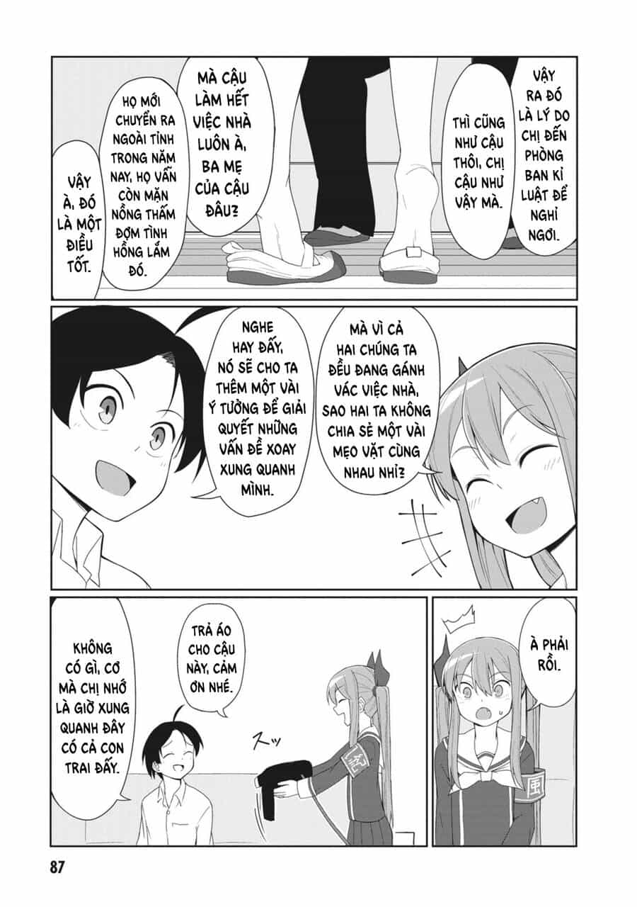 Kuso Zako Fuuki Iinchou Kaeri-Chan - Chương 8 - ảnh 8
