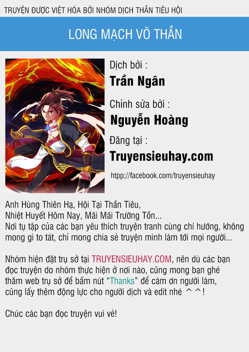 Long Mạch Võ Thần - Chương 6 - ảnh 1
