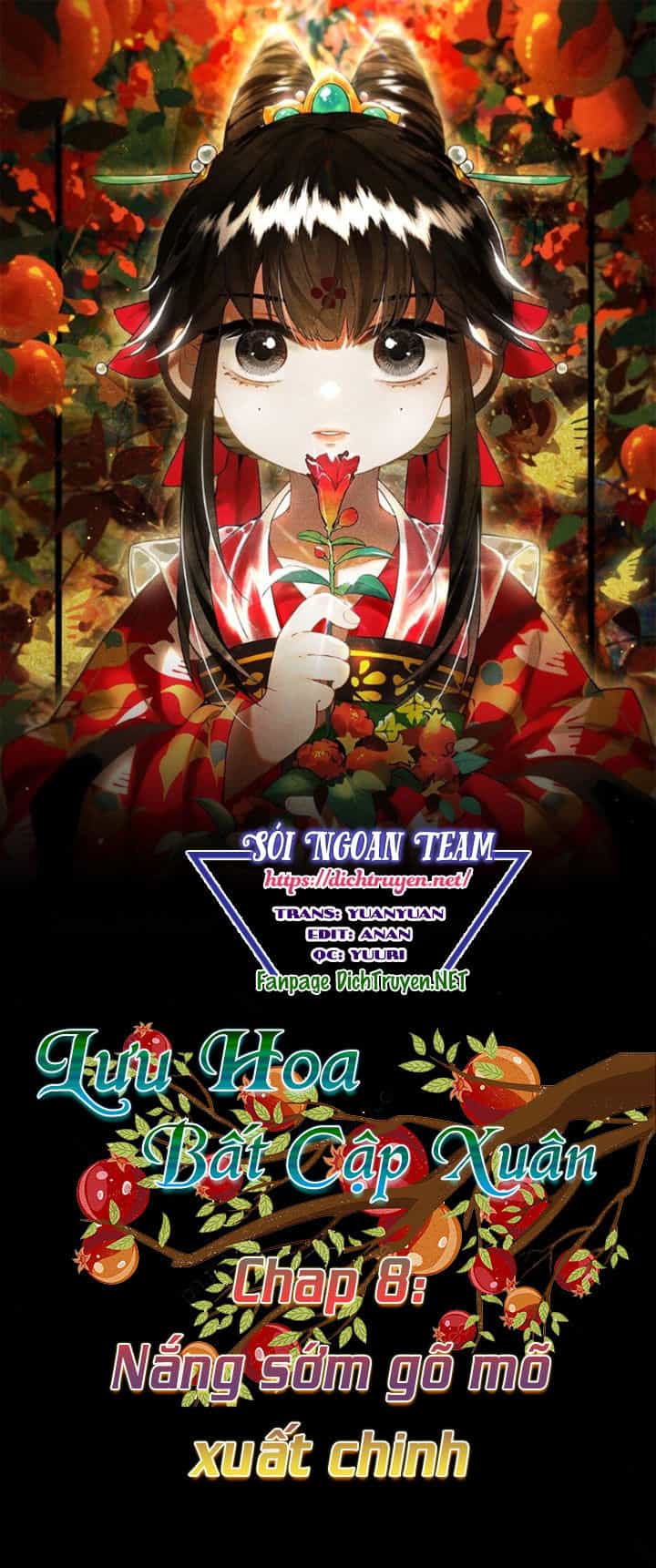 Lưu Hoa Bất Cập Xuân - Chương 8 - ảnh 1