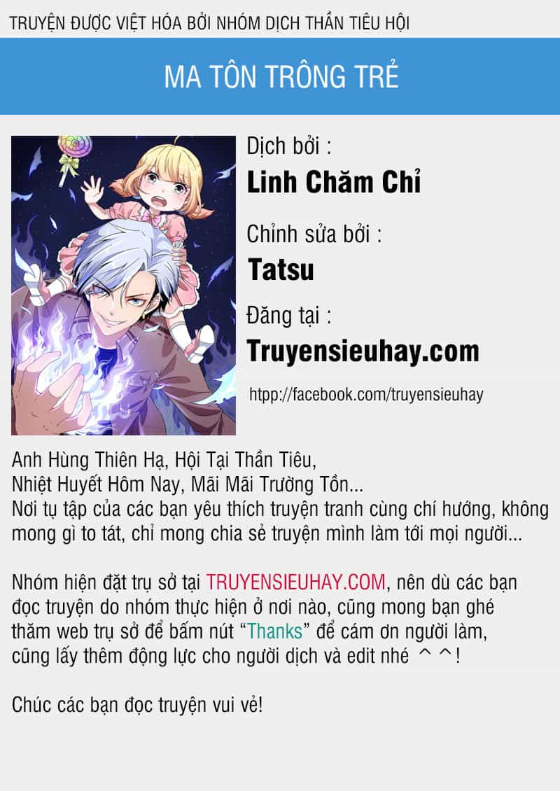 Ma Tôn Trông Trẻ - Chương 21 - ảnh 1