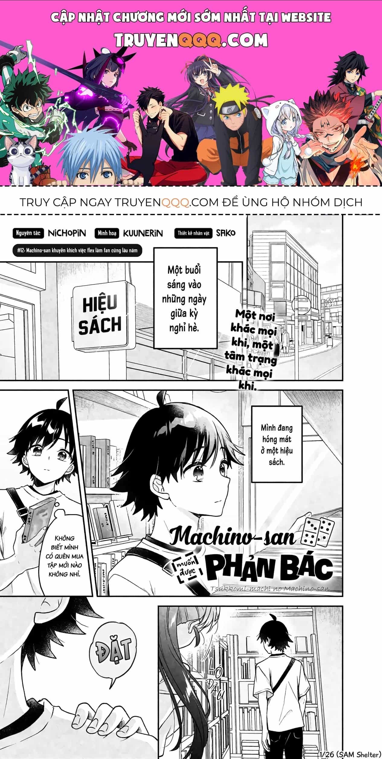 Machino-San Muốn Được Phản Bác - Chương 12 - ảnh 1