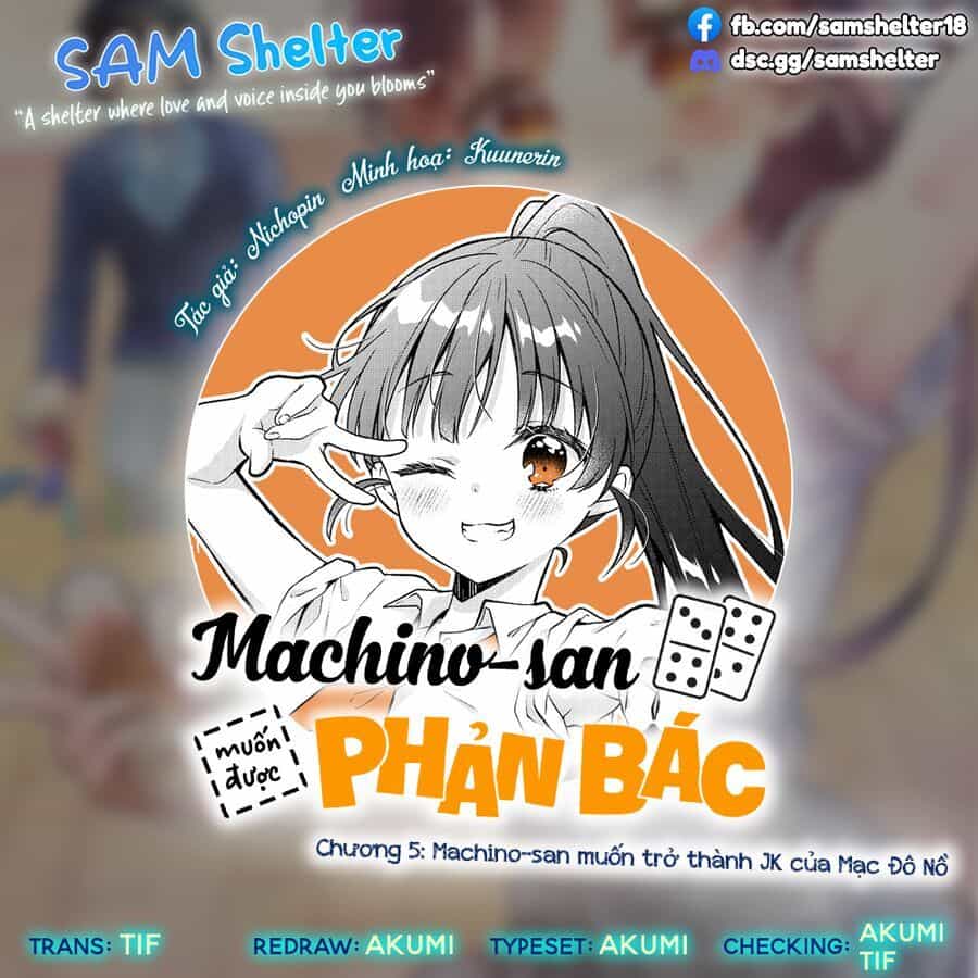 Machino-San Muốn Được Phản Bác - Chương 5 - ảnh 17