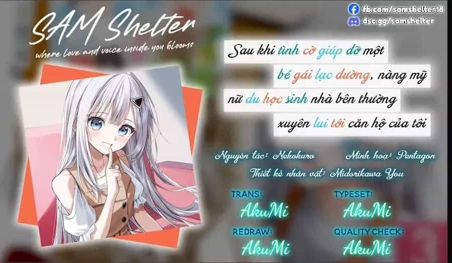 Maigo Ni Natteita Youjo Wo Tasuketara, Otonari Ni Sumu Bishoujo Ryuugakusei Ga Ie Ni Asobi Ni Kuru You Ni Natta Ken Nitsuite - Chương 24 - ảnh 25