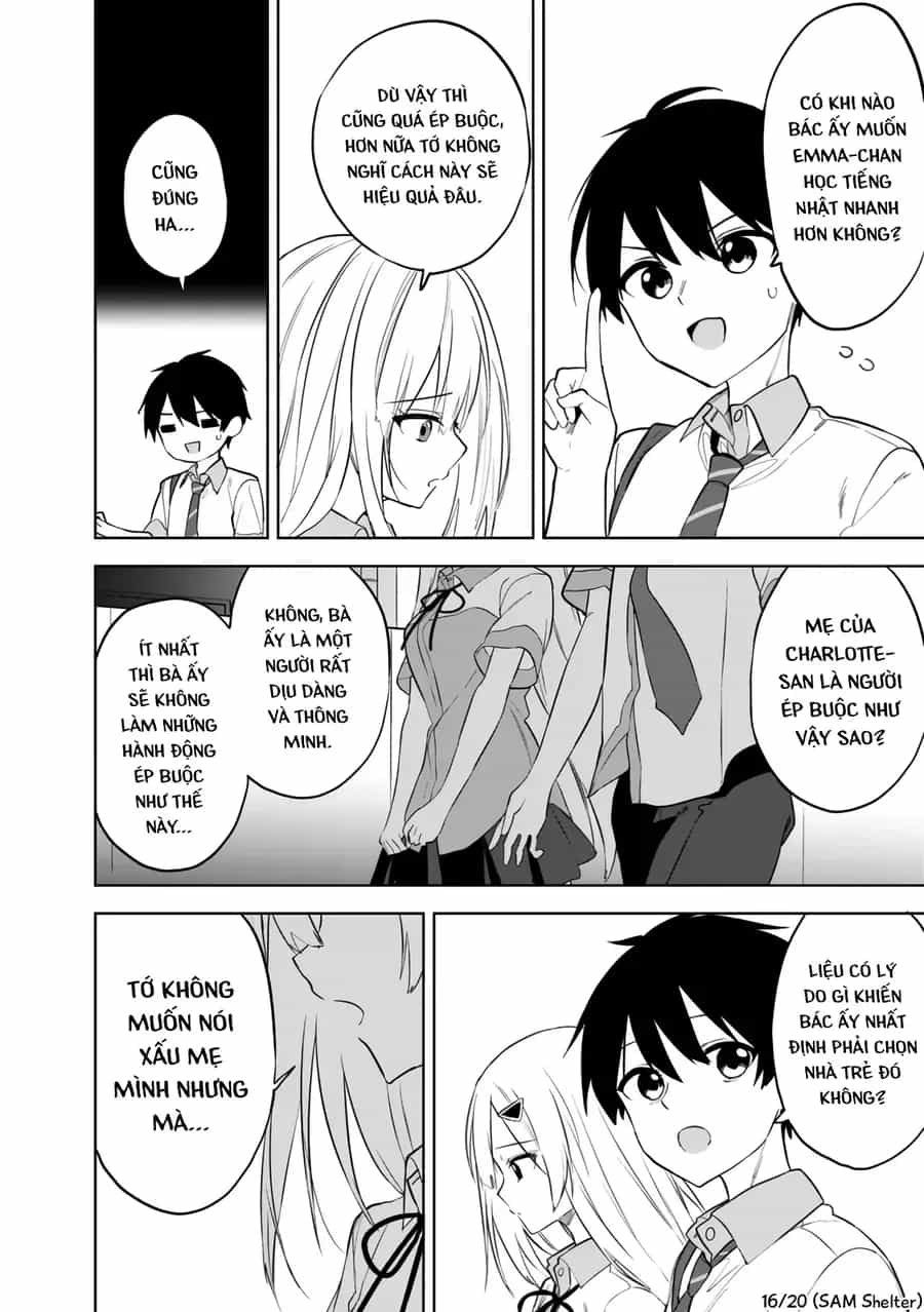 Maigo Ni Natteita Youjo Wo Tasuketara, Otonari Ni Sumu Bishoujo Ryuugakusei Ga Ie Ni Asobi Ni Kuru You Ni Natta Ken Nitsuite - Chương 28 - ảnh 16