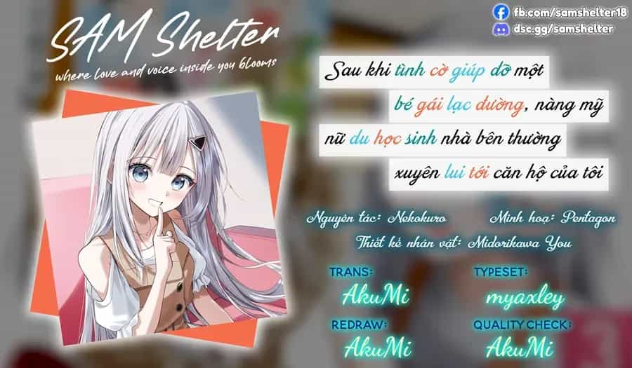 Maigo Ni Natteita Youjo Wo Tasuketara, Otonari Ni Sumu Bishoujo Ryuugakusei Ga Ie Ni Asobi Ni Kuru You Ni Natta Ken Nitsuite - Chương 28 - ảnh 21