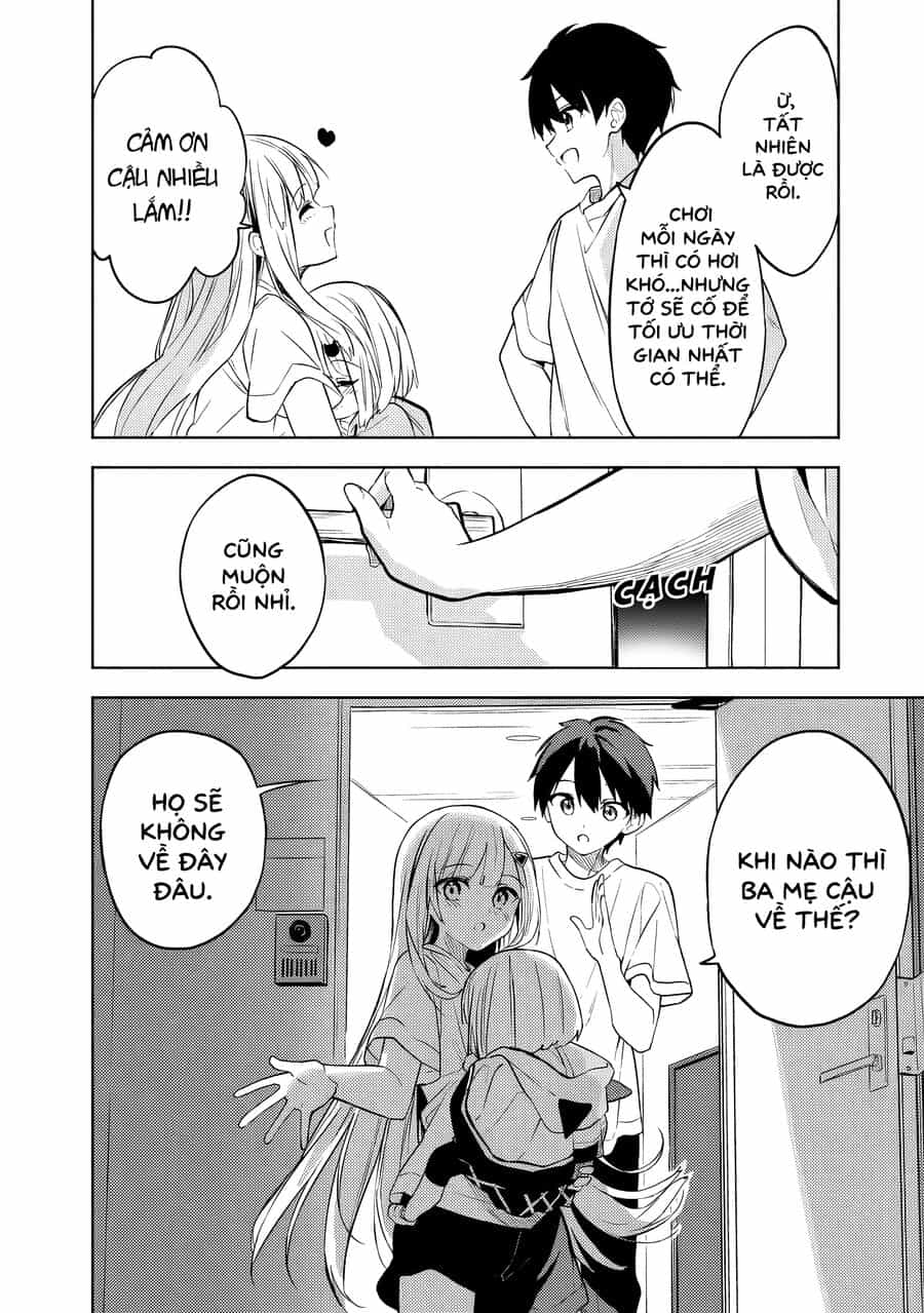 Maigo Ni Natteita Youjo Wo Tasuketara, Otonari Ni Sumu Bishoujo Ryuugakusei Ga Ie Ni Asobi Ni Kuru You Ni Natta Ken Nitsuite - Chương 3 - ảnh 18