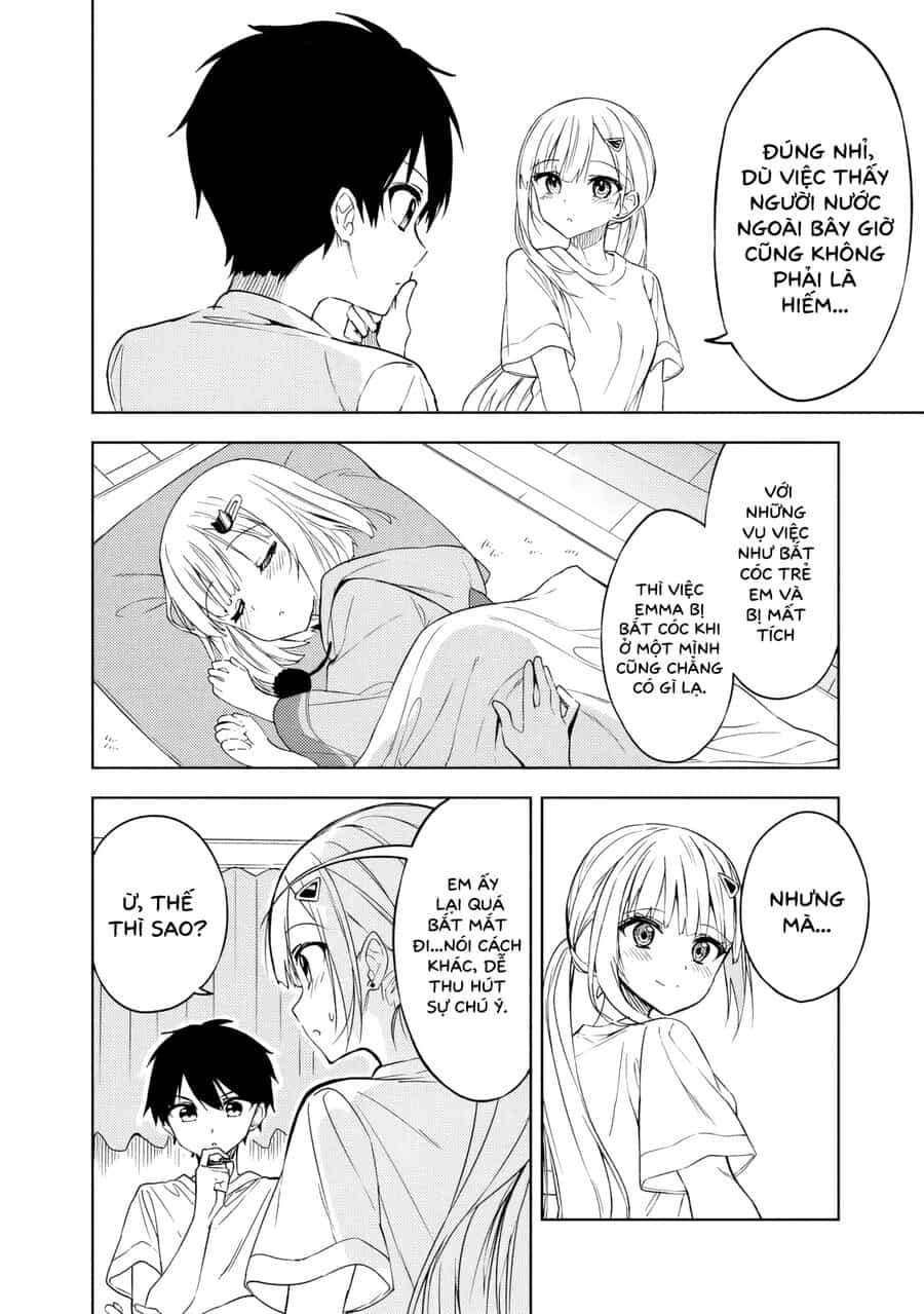 Maigo Ni Natteita Youjo Wo Tasuketara, Otonari Ni Sumu Bishoujo Ryuugakusei Ga Ie Ni Asobi Ni Kuru You Ni Natta Ken Nitsuite - Chương 4 - ảnh 13