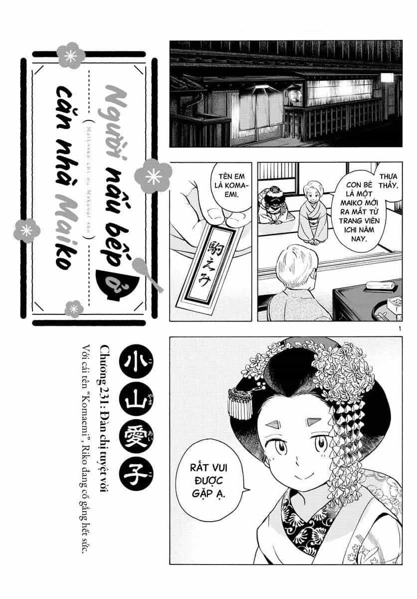 Maiko-San Chi No Makanai-San - Chương 231 - ảnh 1