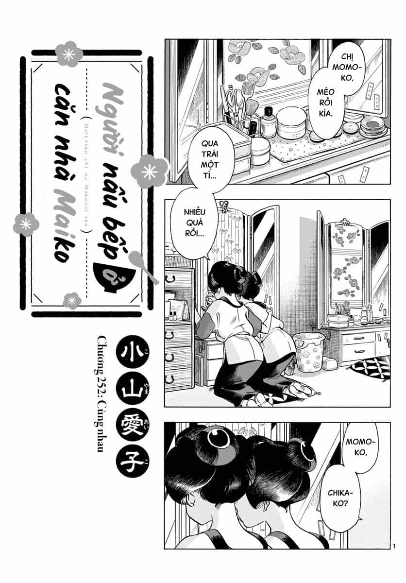 Maiko-San Chi No Makanai-San - Chương 252 - ảnh 1