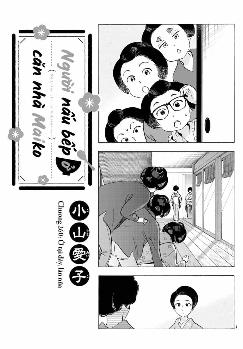Maiko-San Chi No Makanai-San - Chương 260 - ảnh 1