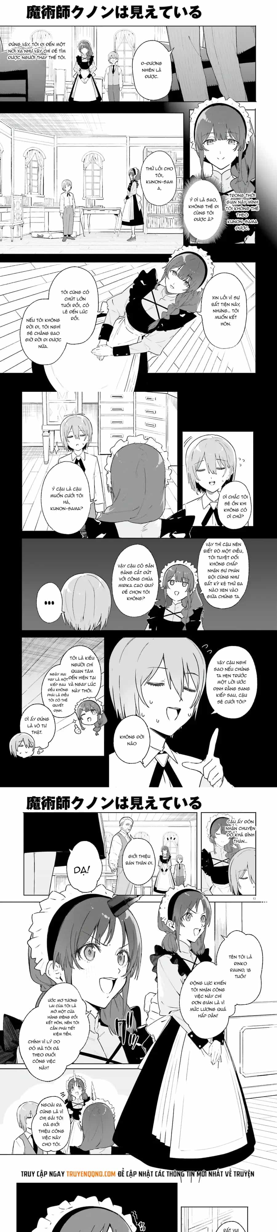 Majutsushi Kunon Wa Miete Iru - Chương 14 - ảnh 4