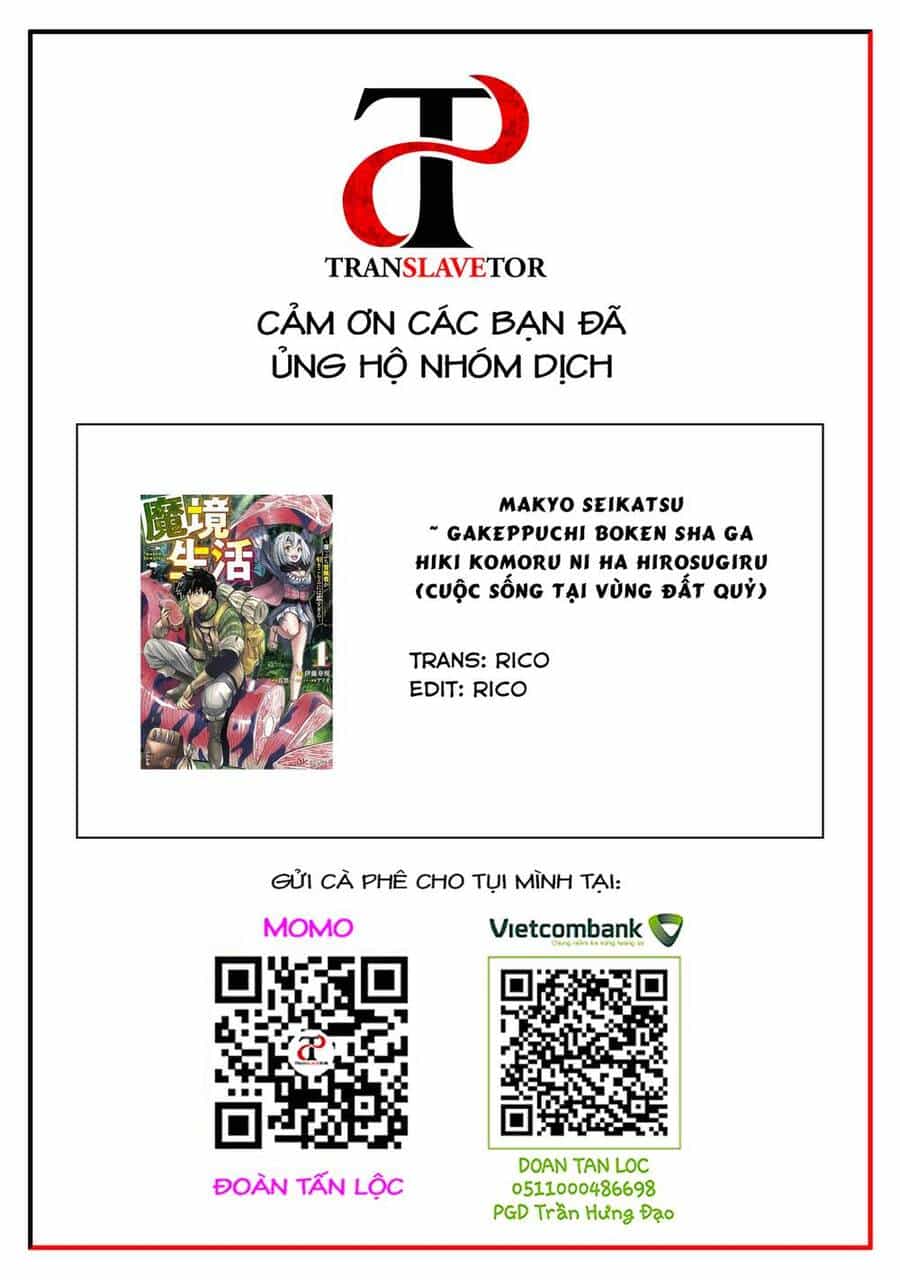 Makyo Seikatsu ~ Gakeppuchi Boken Sha Ga Hiki Komoru Ni Ha Hirosugiru - Chương 1.1 - ảnh 24
