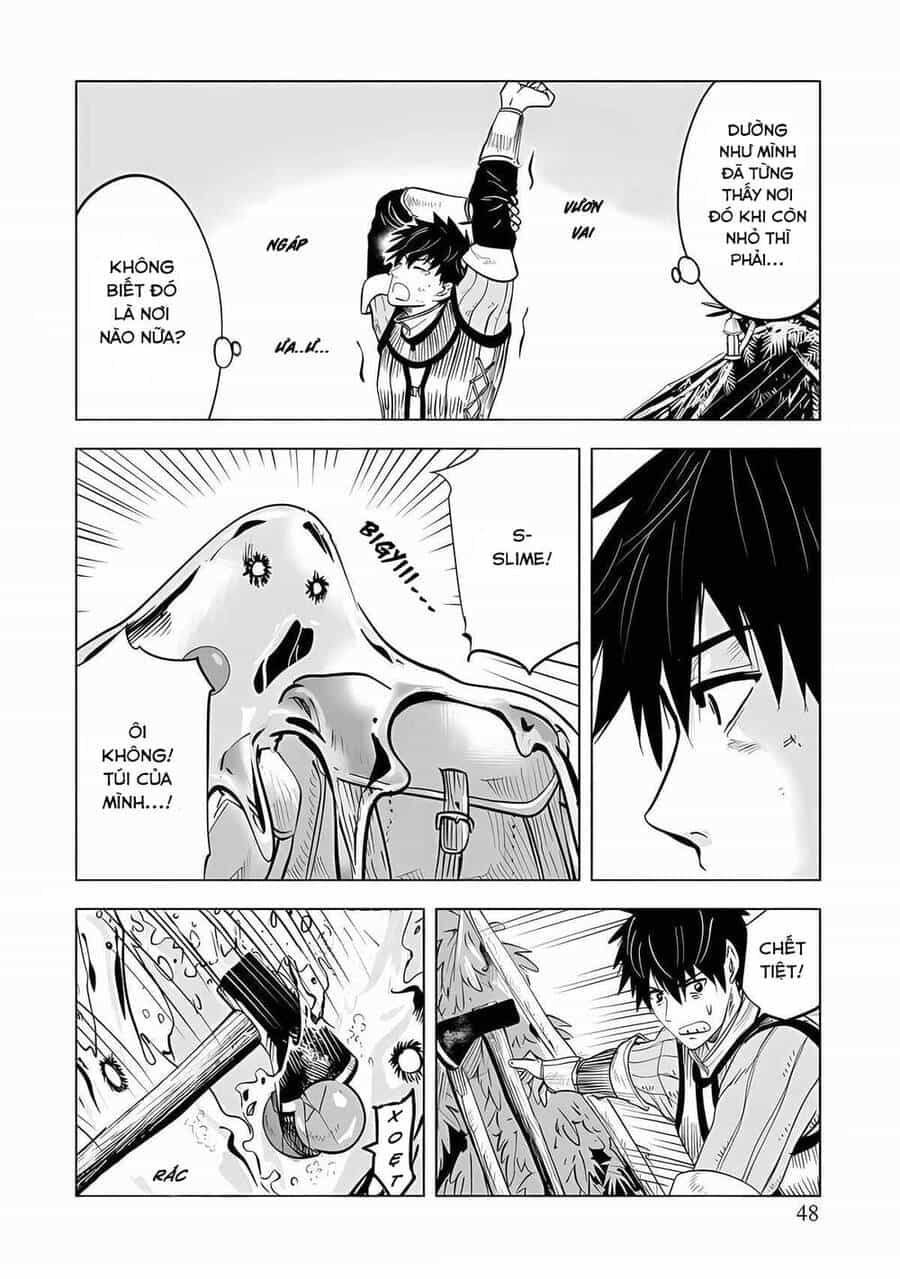 Makyo Seikatsu ~ Gakeppuchi Boken Sha Ga Hiki Komoru Ni Ha Hirosugiru - Chương 2 - ảnh 4