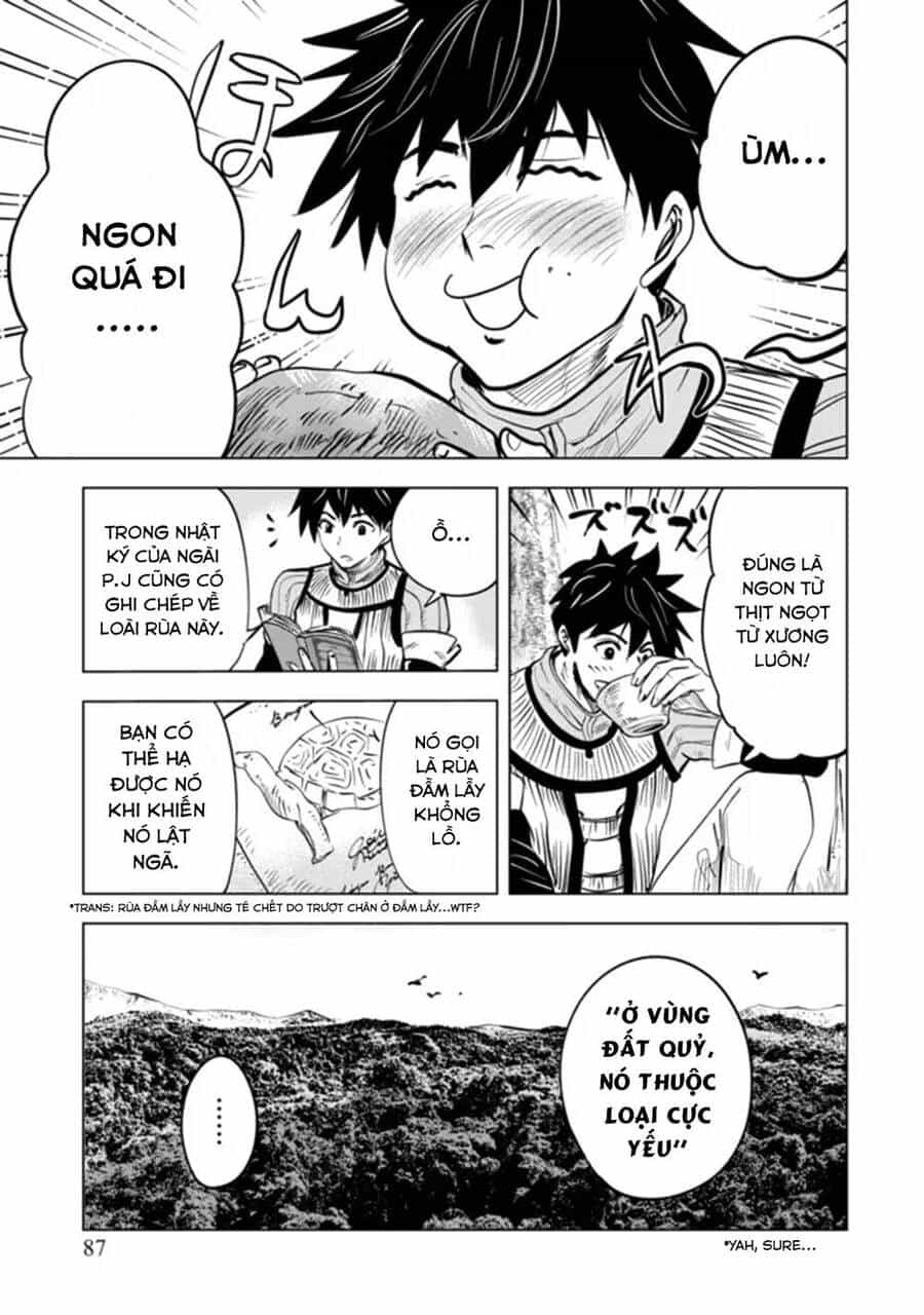 Makyo Seikatsu ~ Gakeppuchi Boken Sha Ga Hiki Komoru Ni Ha Hirosugiru - Chương 3 - ảnh 13