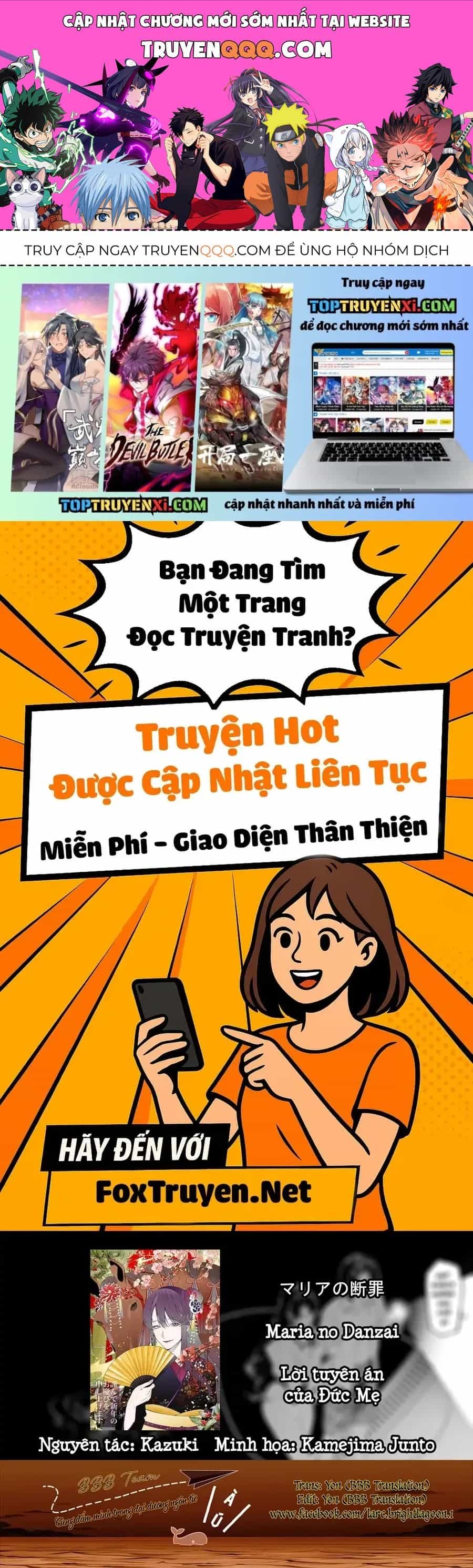 Maria Đoạn Tội - Chương 62 - ảnh 1