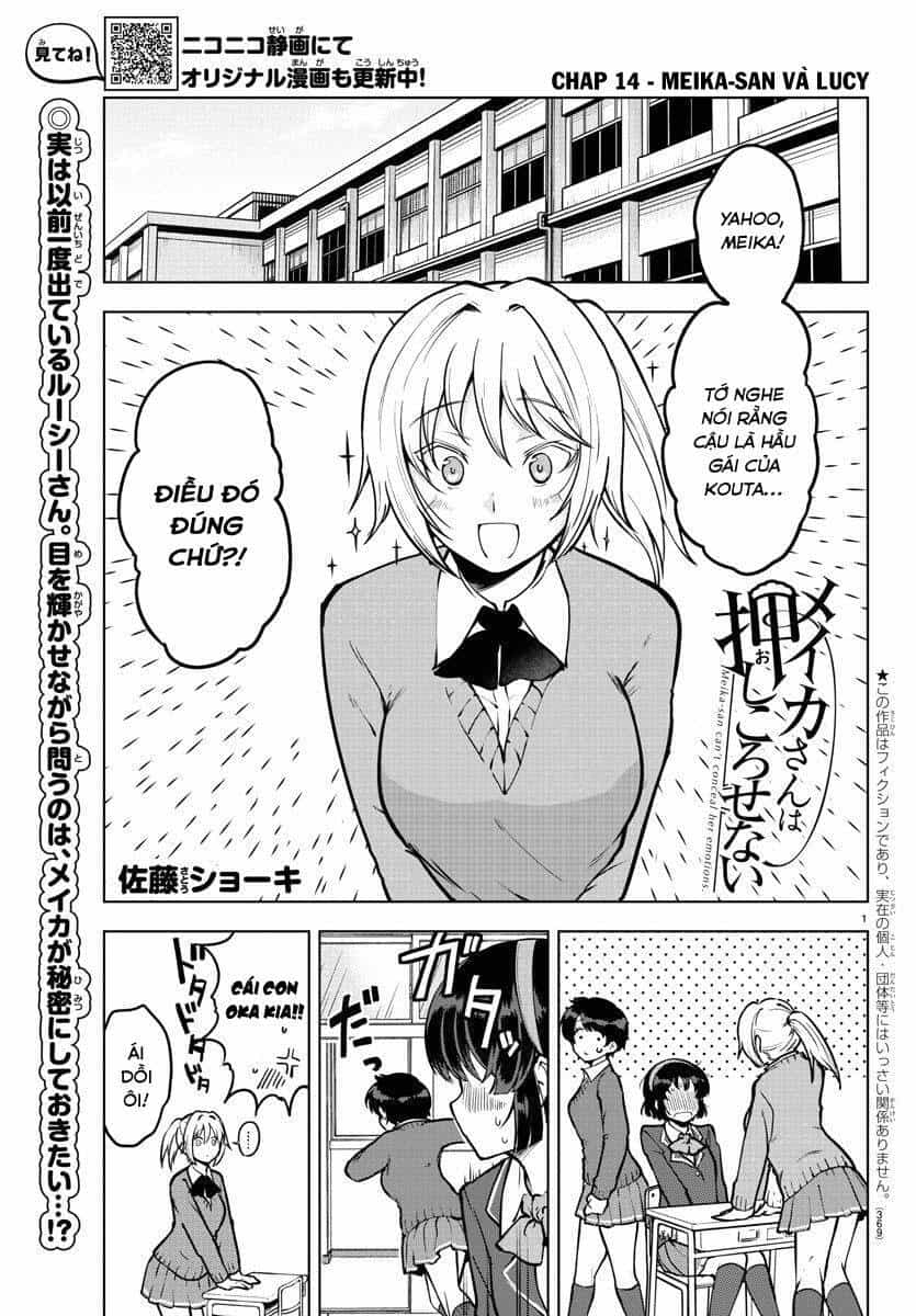 Meika-San Can't Conceal Her Emotions - Chương 14 - ảnh 1
