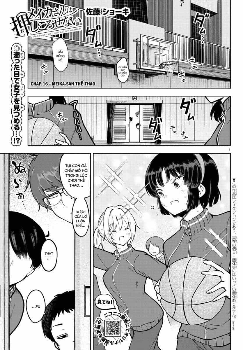 Meika-San Can't Conceal Her Emotions - Chương 16 - ảnh 1