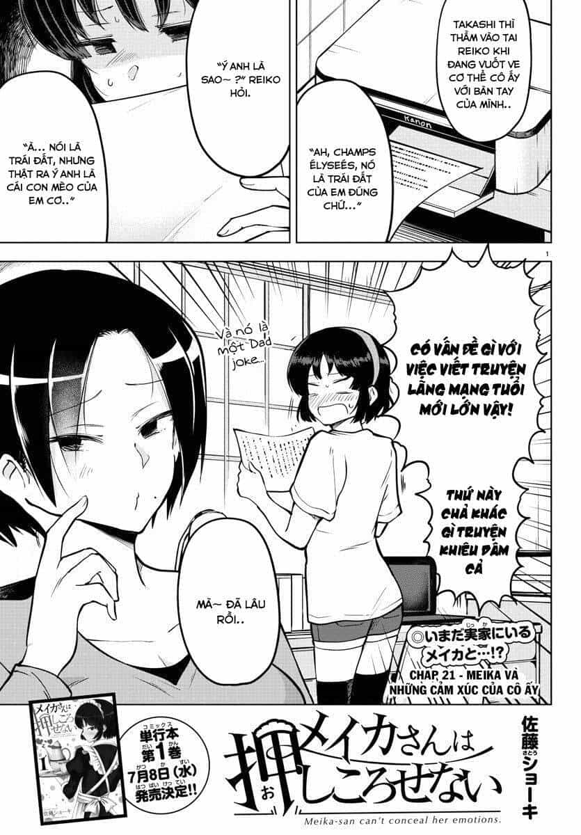 Meika-San Can't Conceal Her Emotions - Chương 21 - ảnh 1
