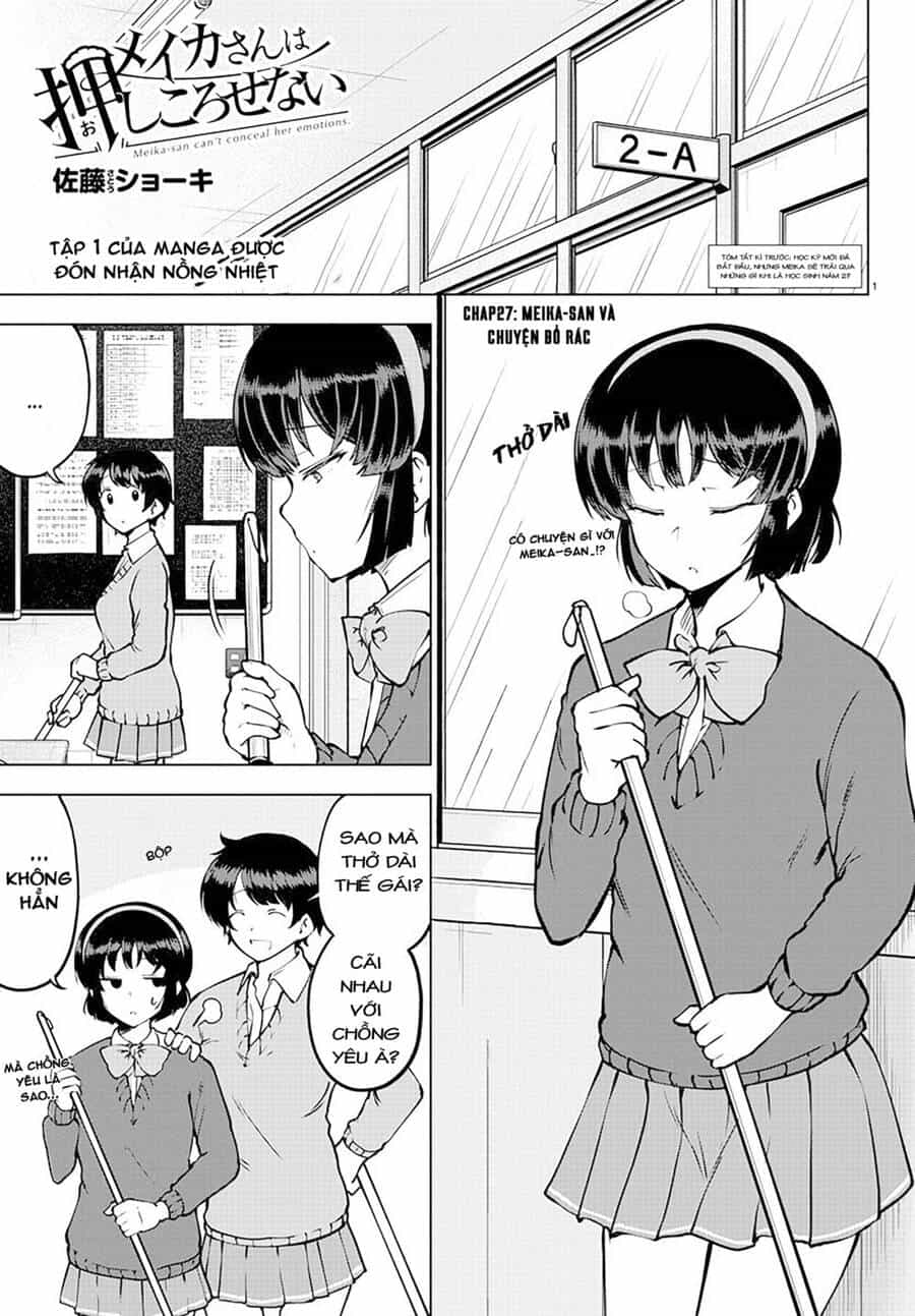 Meika-San Can't Conceal Her Emotions - Chương 27 - ảnh 2