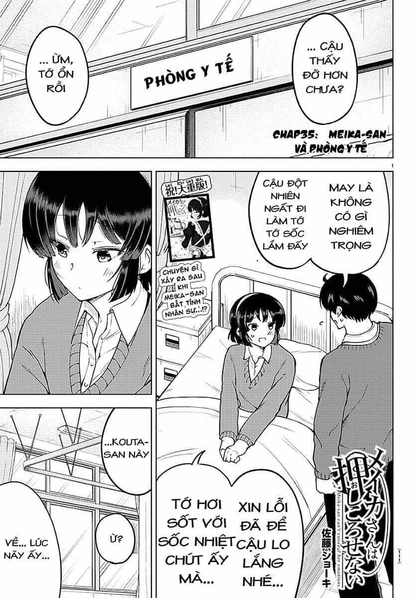 Meika-San Can't Conceal Her Emotions - Chương 35 - ảnh 2