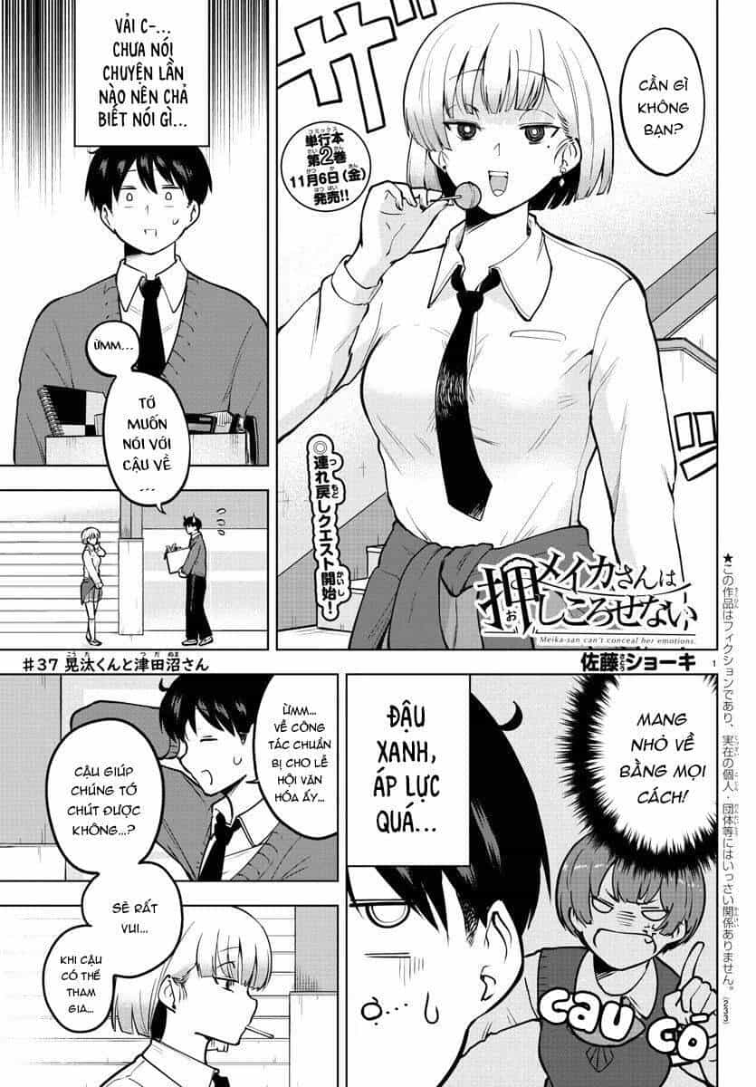 Meika-San Can't Conceal Her Emotions - Chương 37 - ảnh 2