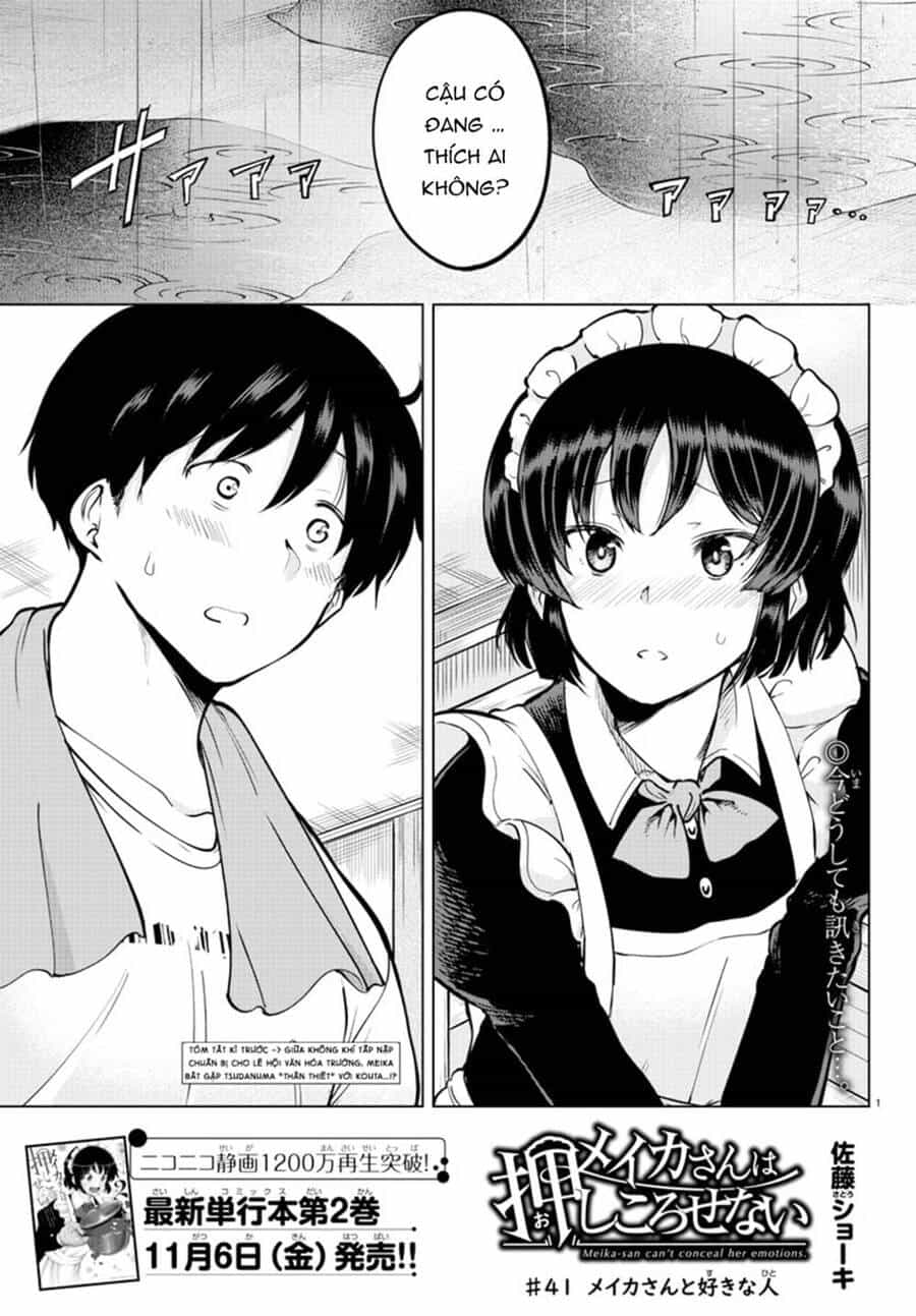 Meika-San Can't Conceal Her Emotions - Chương 41 - ảnh 1