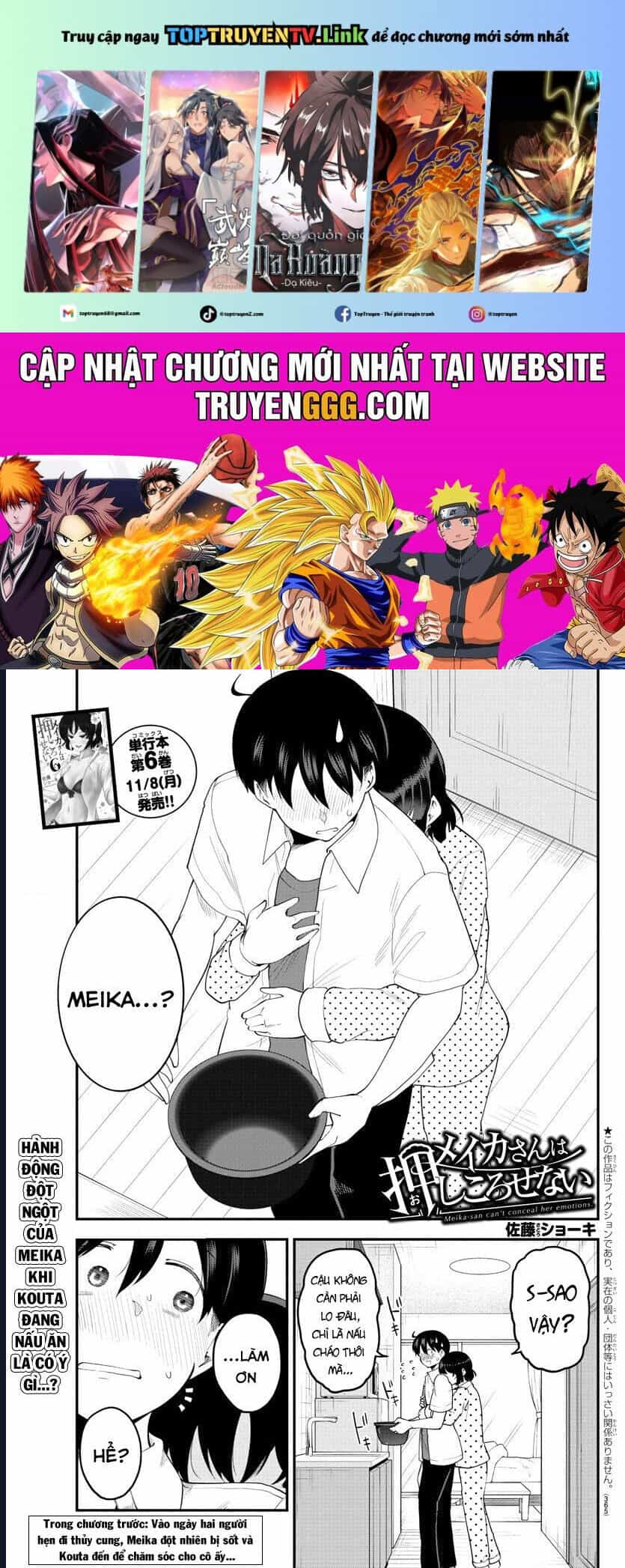 Meika-San Can't Conceal Her Emotions - Chương 86 - ảnh 2
