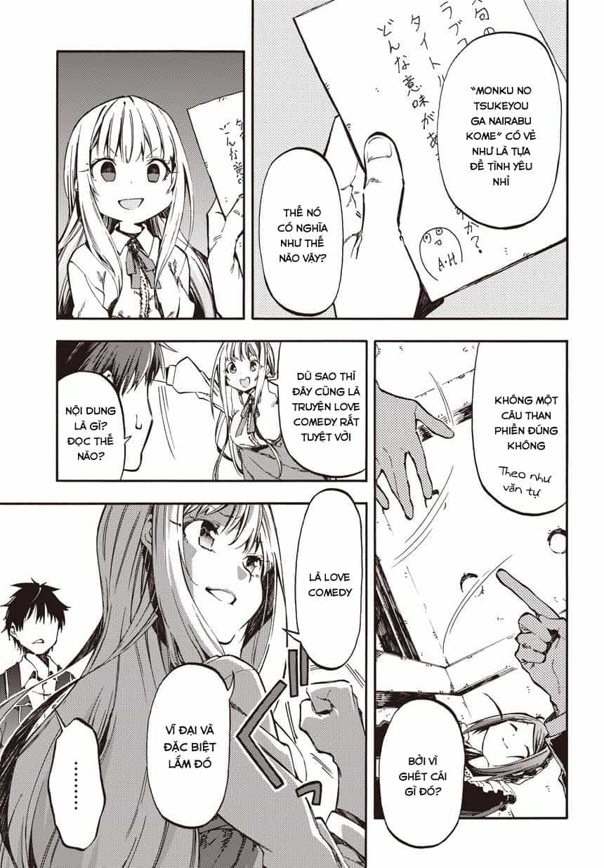 Monku No Tsukeyou Ga Nai Rabukome - Chương 10.1 - ảnh 4