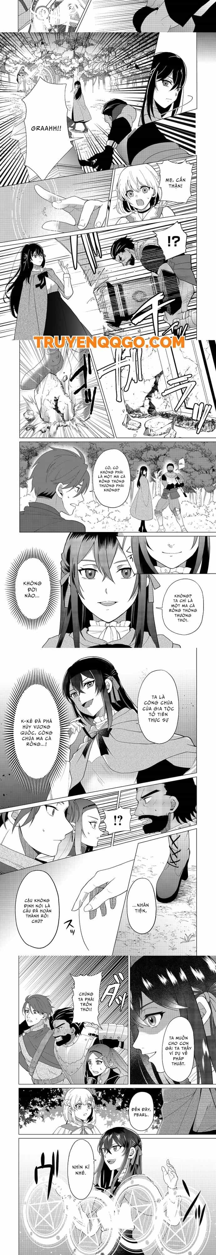 Mori De Seijo O Hirotta Saikyou No Kyuuketsu-Hime ~Musume No Tamenara Kuni De Moassari Horoboshimasu!~ @Comic - Chương 3 - ảnh 4