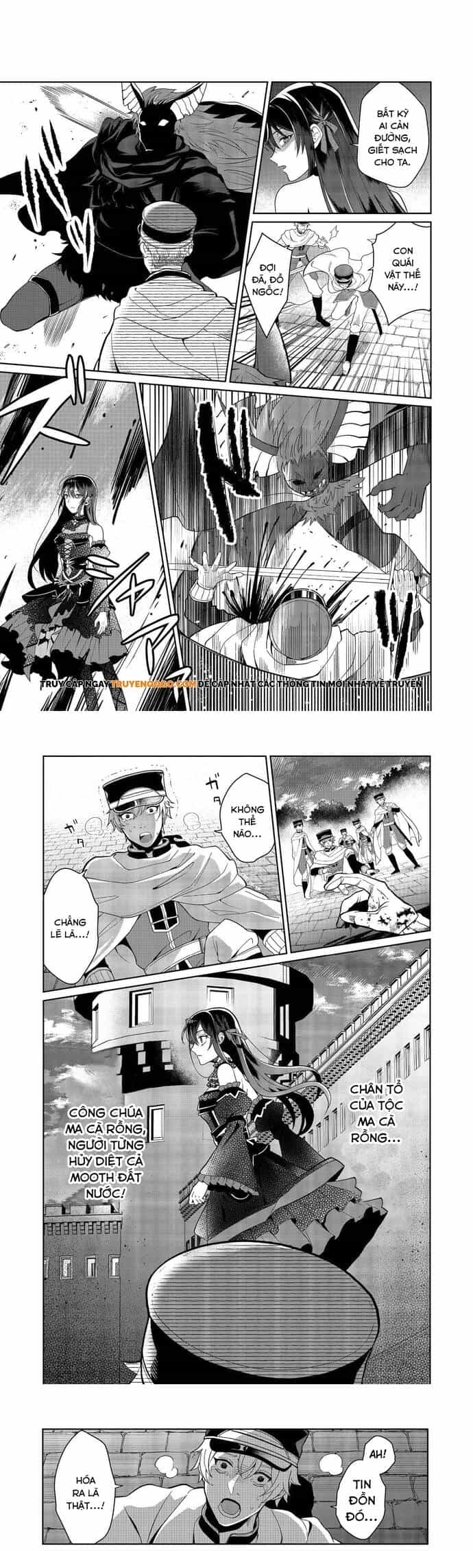 Mori De Seijo O Hirotta Saikyou No Kyuuketsu-Hime ~Musume No Tamenara Kuni De Moassari Horoboshimasu!~ @Comic - Chương 6 - ảnh 3