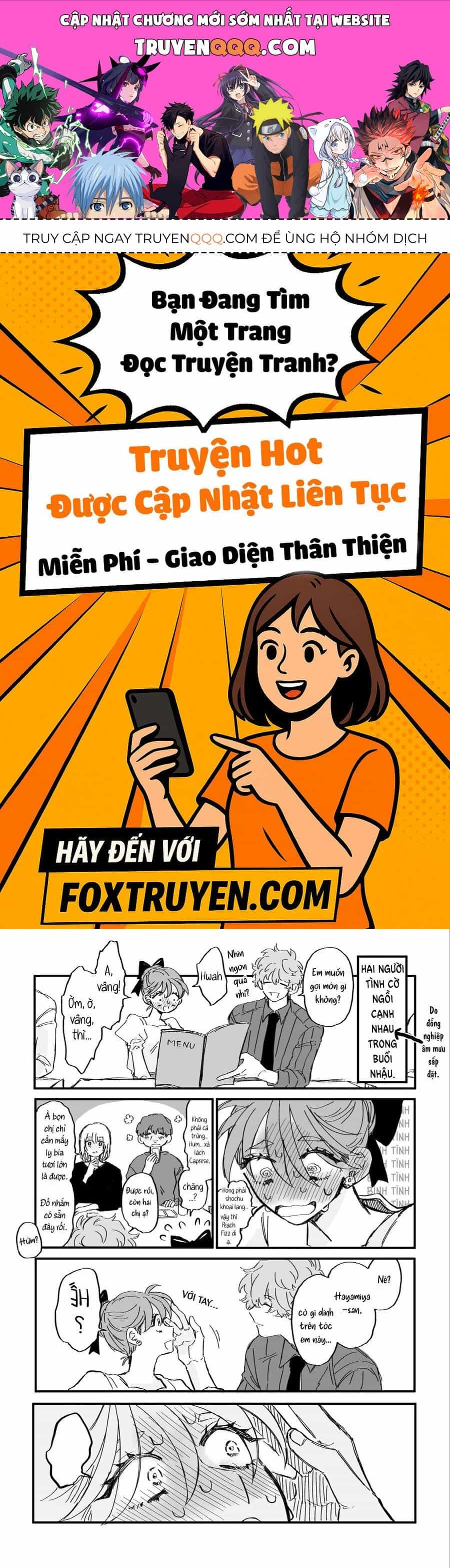 Một Cô Nàng Giả Nai Dễ Thương Trở Nên Bối Rối, Ngại Ngùng Vì Một Anh Chàng Hiền Lành, Dịu Dàng Ở Chỗ Làm. - Chương 2 - ảnh 1