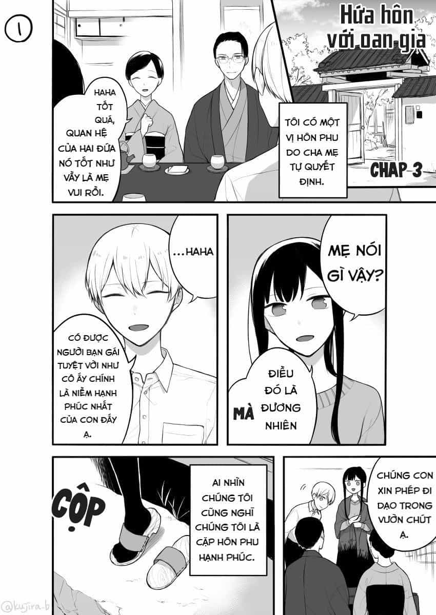Naka No Warui Iinazuke No Hanashi - Chương 3 - ảnh 3