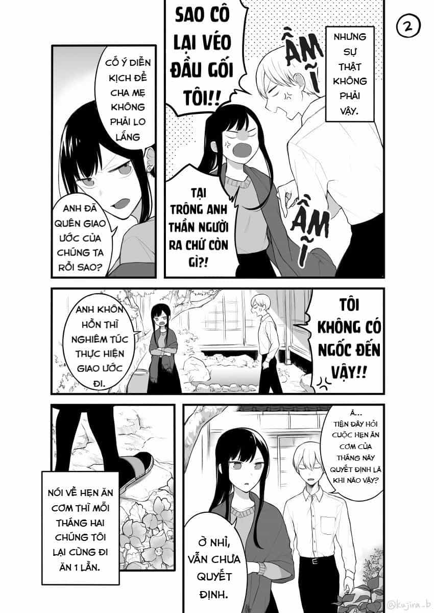 Naka No Warui Iinazuke No Hanashi - Chương 3 - ảnh 4