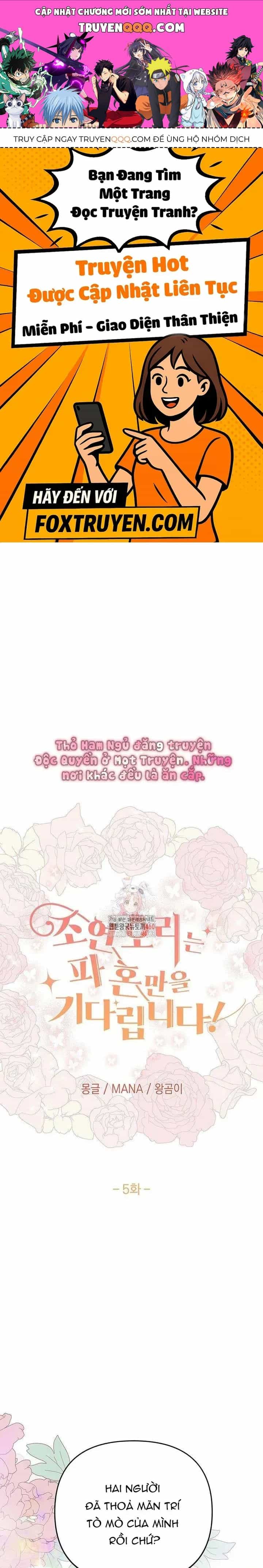 Nàng Vịt Chờ Ngày Hủy Hôn - Chương 5 - ảnh 1