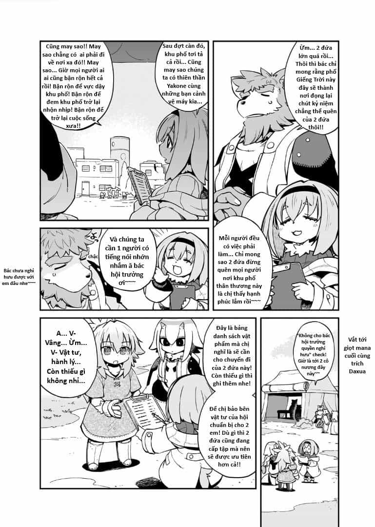 Ngay Cả Khi Hậu Tận Thế, Thật Hạnh Phúc Khi Vẫn Còn Được Sống... (Puchimasu Miếu) - Chương 42.1 - ảnh 4