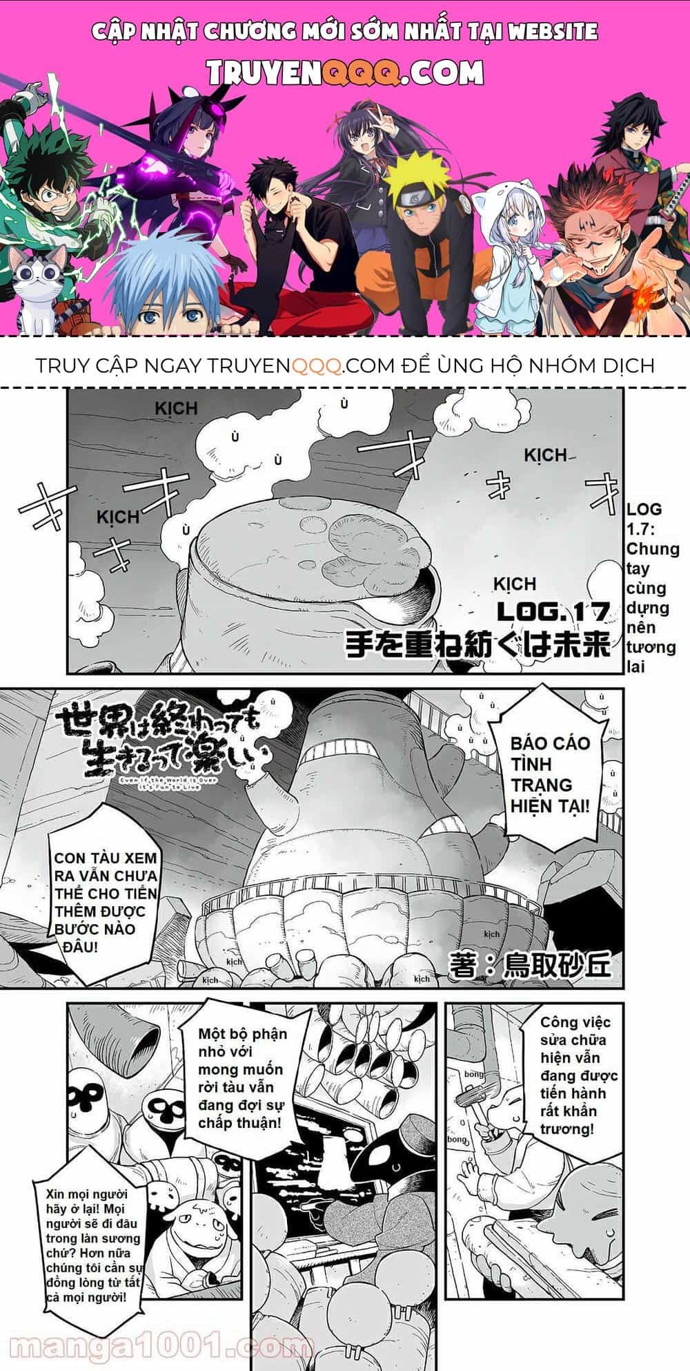 Ngay Cả Khi Hậu Tận Thế, Thật Hạnh Phúc Vẫn Còn Được Sống... - Chương 17.1 - ảnh 1