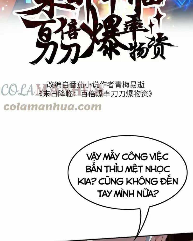 Ngày Tận Thế: Ta Nhận Được Tỷ Lệ Rớt Đồ Gấp 100 Lần - Chương 51 - ảnh 2
