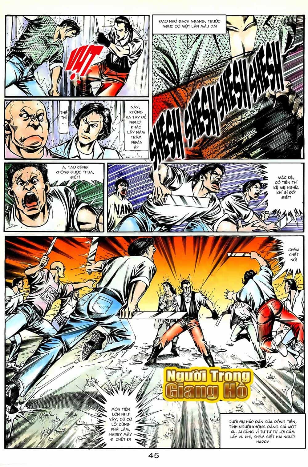 Người Trong Giang Hồ - Chương 93 - ảnh 5