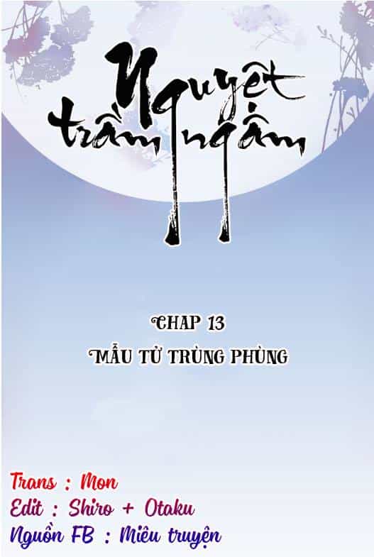 Nguyệt Trầm Ngâm - Chương 13 - ảnh 1