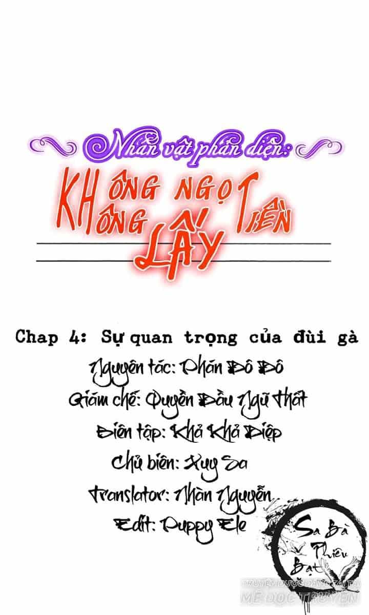 Nhân Vật Phản Diện: Không Ngọt Không Lấy Tiền - Chương 4.2 - ảnh 1