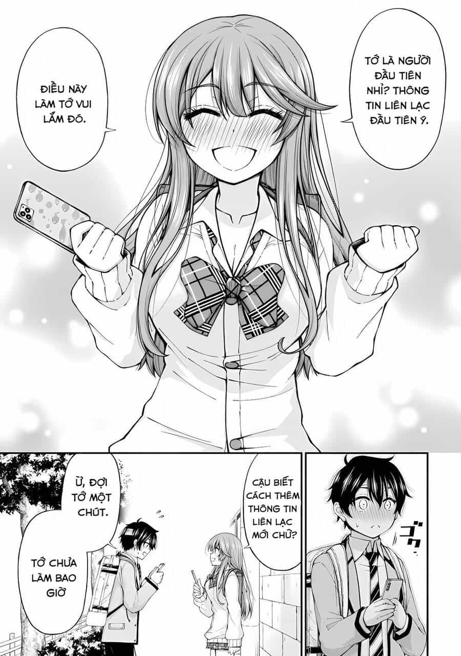 Nhỏ Gyaru Lẽ Ra Tỏ Tình Với Người U Ám Như Tôi Chỉ Vì Trò Chơi Trừng Phạt, Nhưng Dù Có Nhìn Kiểu Gì Thì Cổ Cũng Yêu Tôi Mà! - Chương 2 - ảnh 9