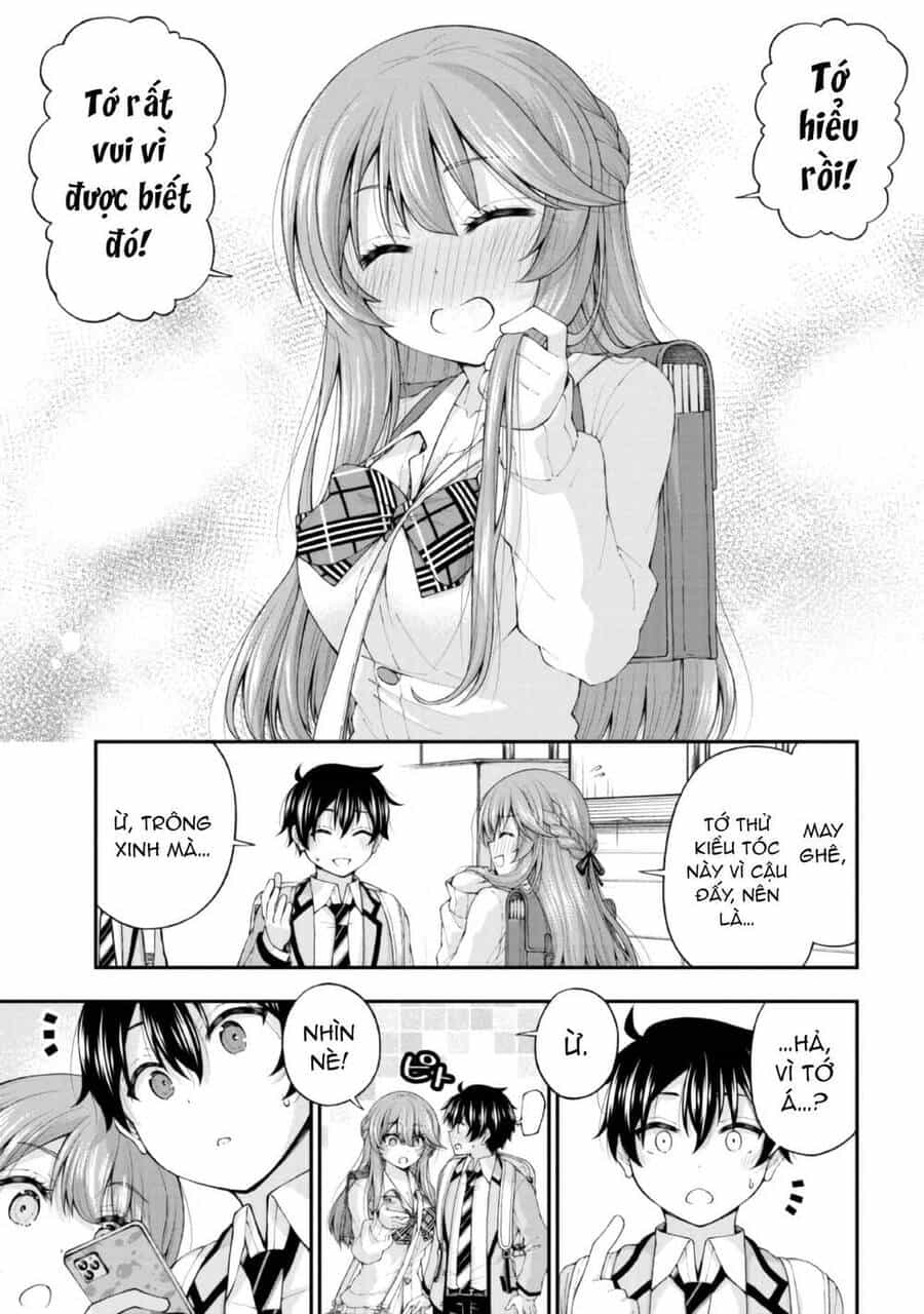 Nhỏ Gyaru Lẽ Ra Tỏ Tình Với Người U Ám Như Tôi Chỉ Vì Trò Chơi Trừng Phạt, Nhưng Dù Có Nhìn Kiểu Gì Thì Cổ Cũng Yêu Tôi Mà! - Chương 3 - ảnh 9