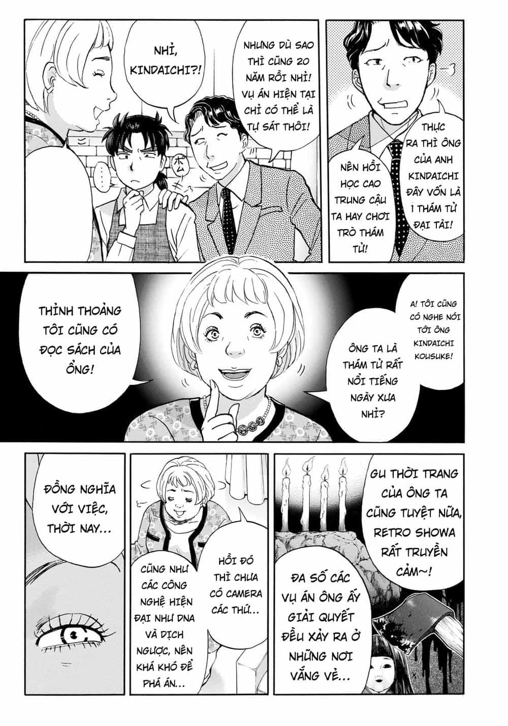 Những Vụ Án Của Kindaichi Ở Tuổi 37 - Chương 22 - ảnh 7