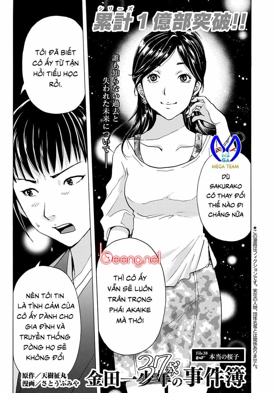 Những Vụ Án Của Kindaichi Ở Tuổi 37 - Chương 38 - ảnh 1